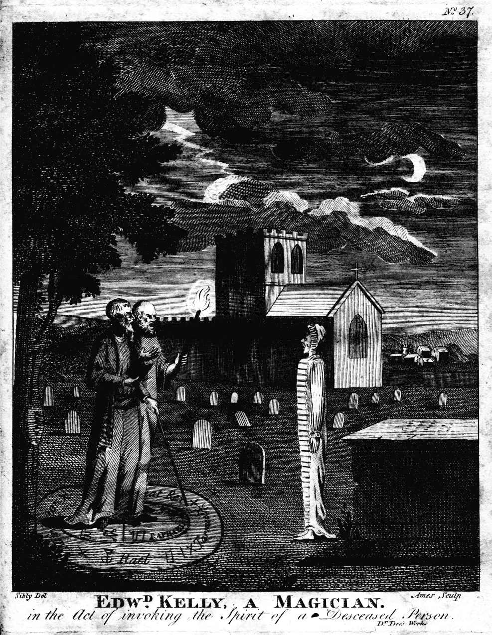 Cette gravure de 1806 tiré de <i>Astrology, A New and Complete Illustration of the Occult Sciences</i> en témoigne.